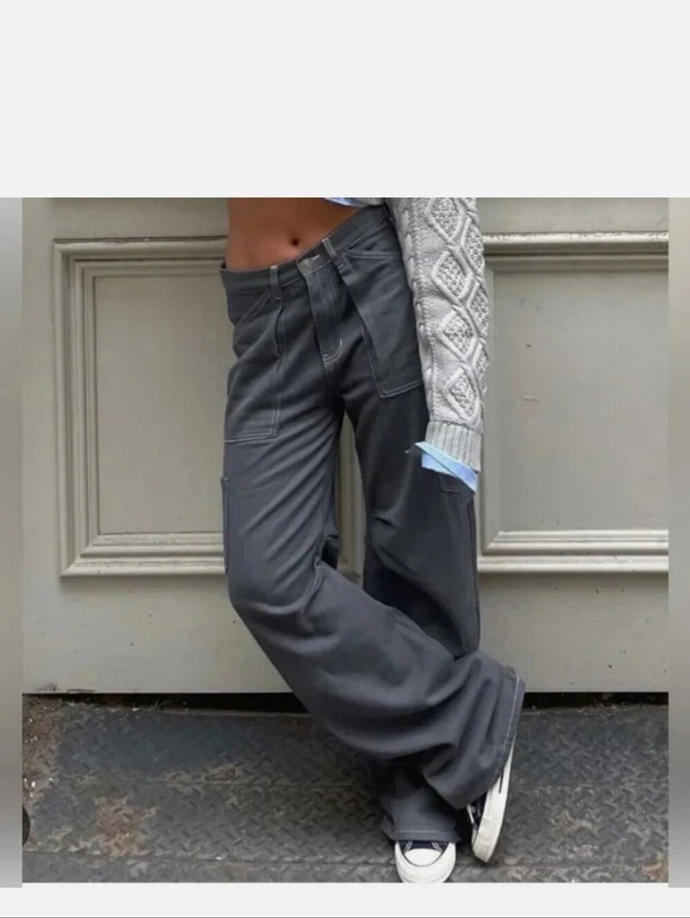 LIONESS Miami Vice Wide Leg Cargo Pants - Women's Size Small 🆕 - Picture 2 of 13